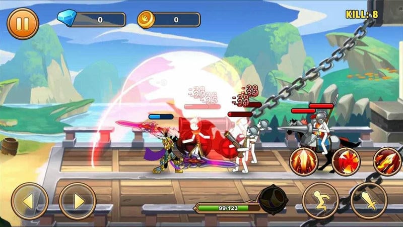 我是大剑士无敌版内置修改器(I Am Warrior)截图1