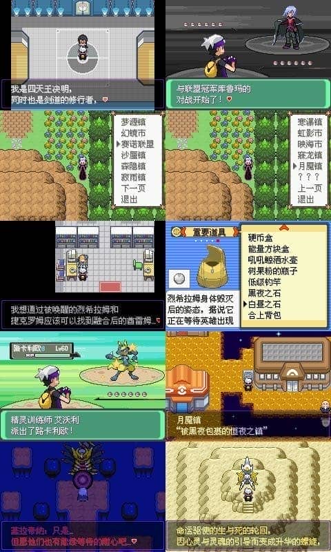 口袋妖怪漆黑的魅影手机版截图3