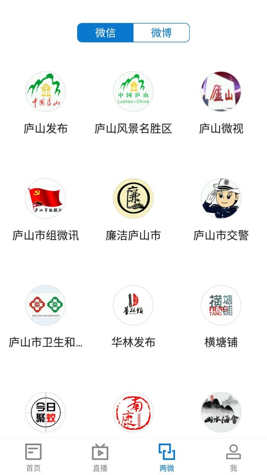 大美庐山网截图1