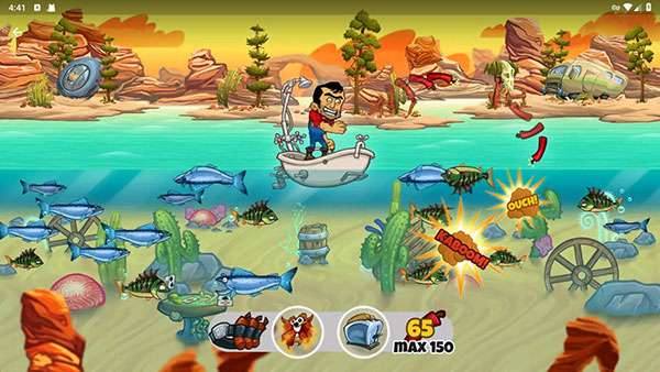 世界炸鱼游戏最新版本(Dynamite Fishing World Games)截图1