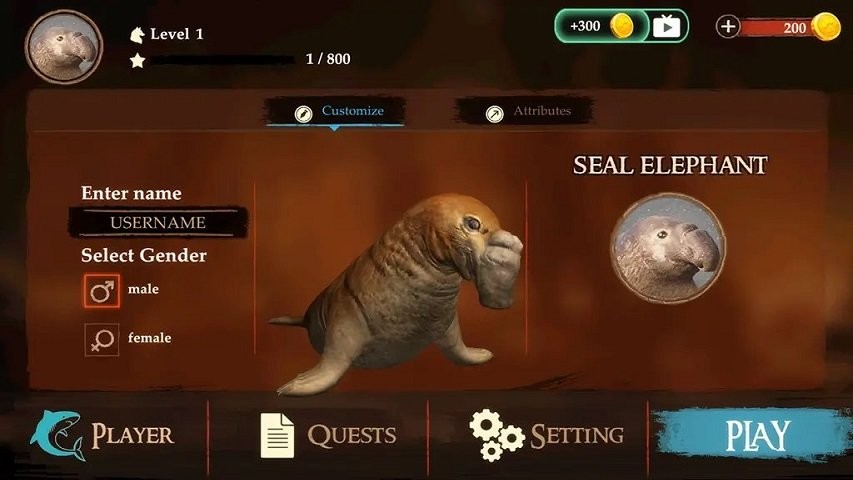 海豹模拟器最新版(The Seal Elephant)截图1