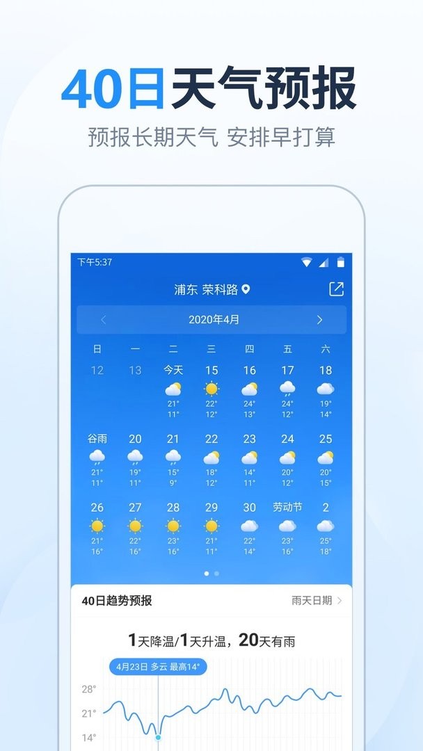 天气预报准时报最新版本截图1