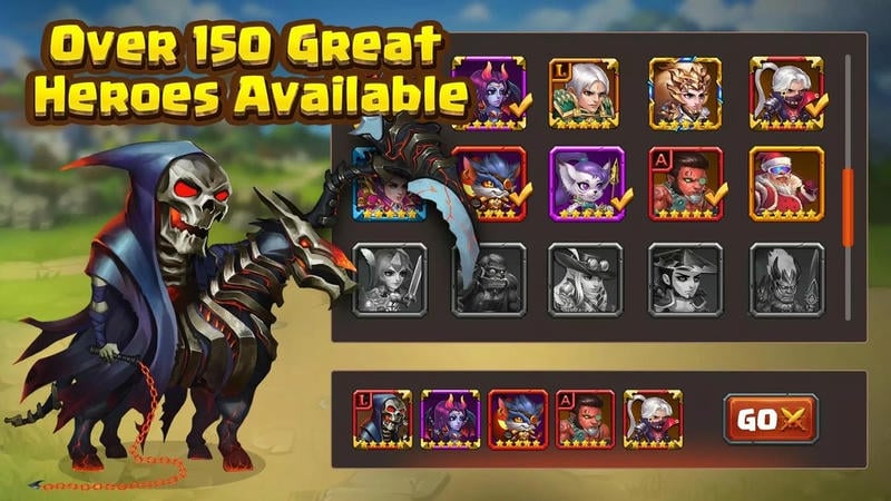 英雄无畏国际服(Heroes Charge HD)截图2
