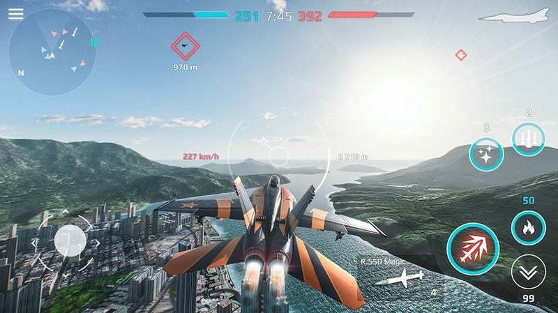 皇牌空战X2联合攻击手游截图3