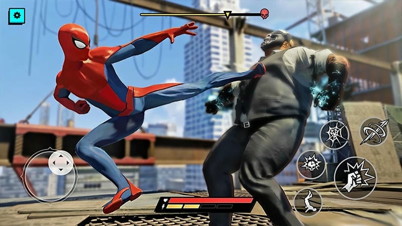蜘蛛侠街头英雄2最新版(Spider Fighter 2)截图2