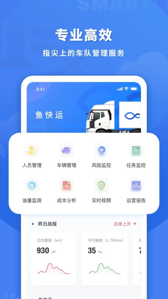 鱼快运管理版软件截图1