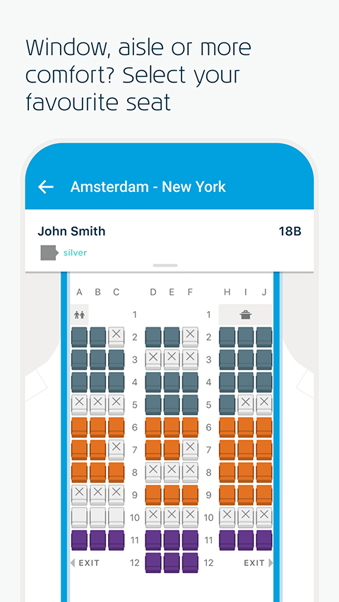 荷兰皇家航空app(KLM)截图3