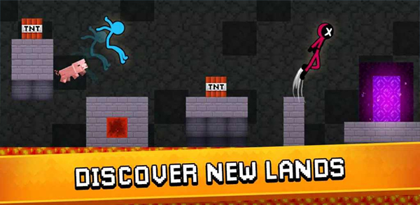 火柴人跑酷小游戏(Stickman Parkour)截图2