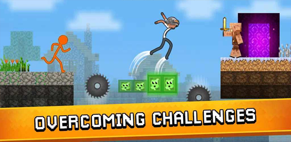 火柴人跑酷小游戏(Stickman Parkour)截图3