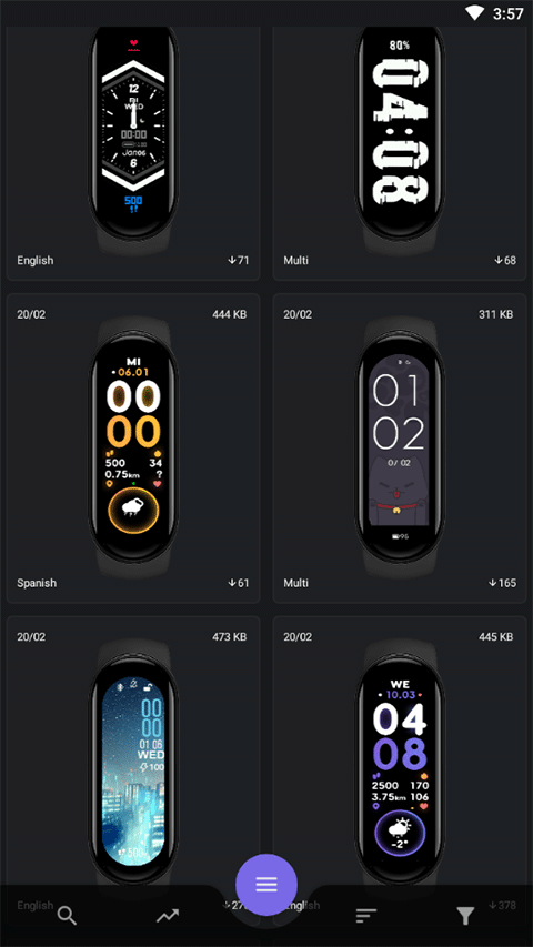 小米手环6第三方表盘app截图3