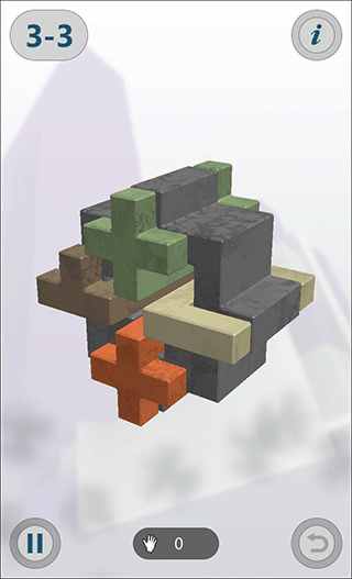 鲁班锁游戏(Interlocked)截图2