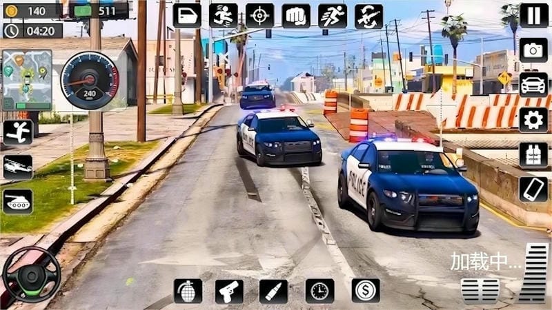 真实警车驾驶模拟器最新版截图1