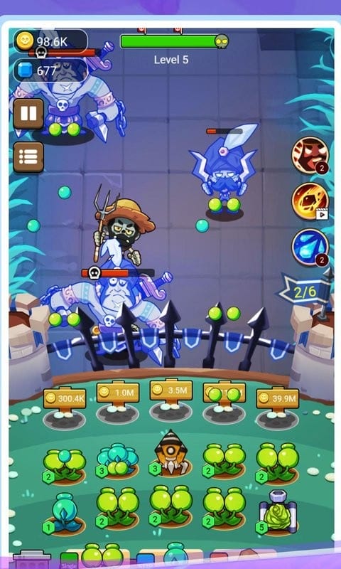 植物塔战僵尸官方版