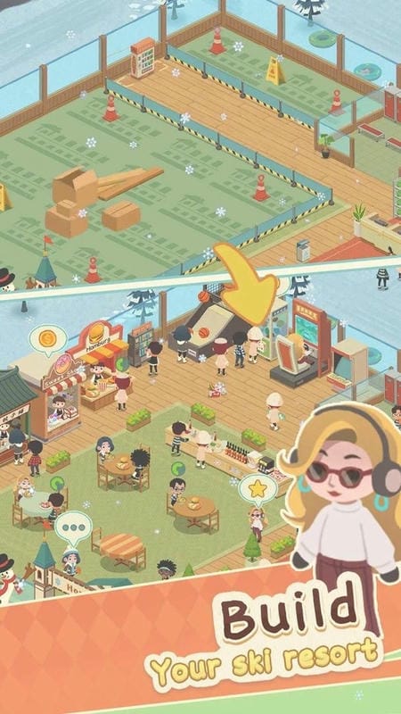 滑雪场大亨无限金币版截图3