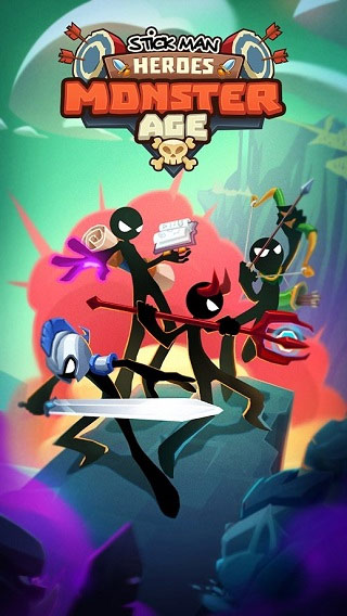 火柴人英雄怪物时代最新版本(Idle Stickman)截图1