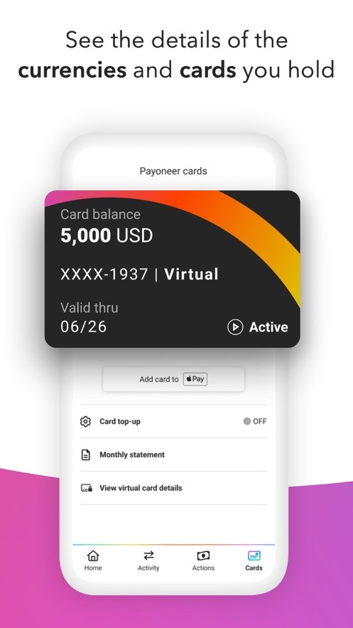 payoneer官方app下载