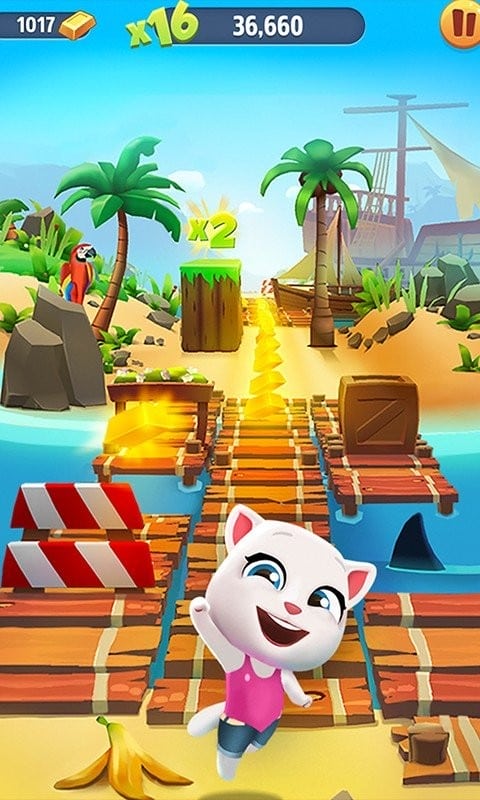 汤姆猫跑酷豌豆荚版2024新版截图3