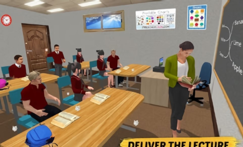 学校老师模拟器最新版截图1