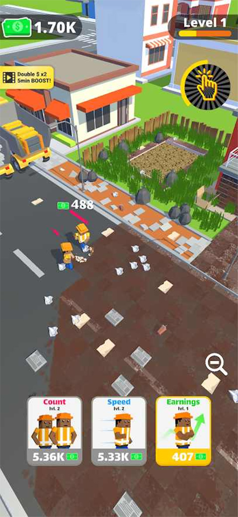 环卫工人模拟器手机版(Cleaning Idle)截图1