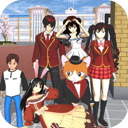 真实学校模拟器官方版v1.1