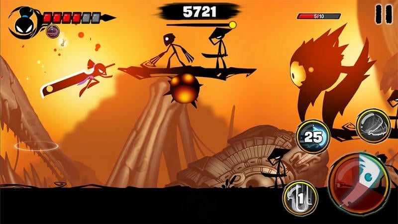 火柴人复仇3手机版(stickman revenge 3)截图1