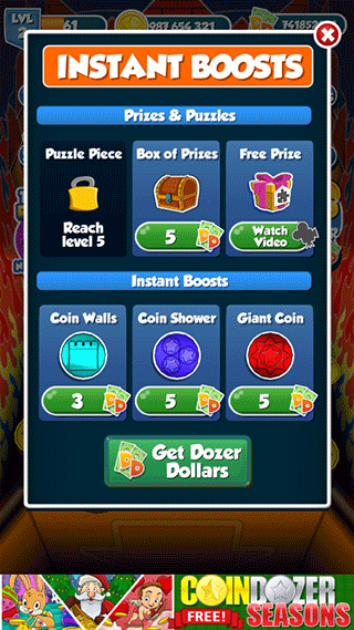 金币推土机安卓最新版(Coin Dozer)截图3