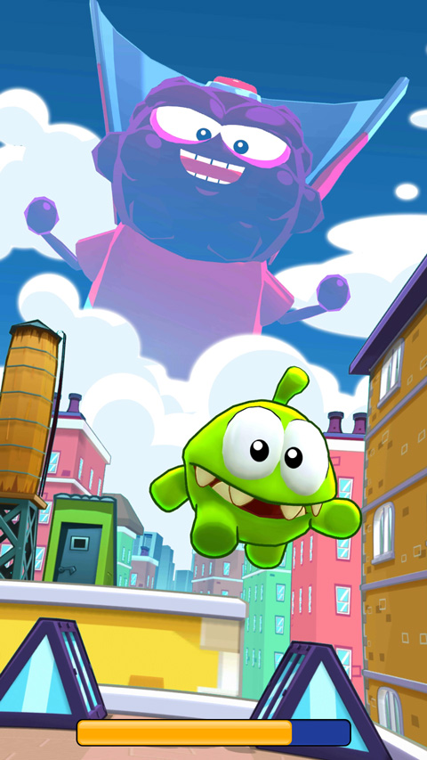 奥姆跑酷2游戏(Om Nom: Run 2)截图1