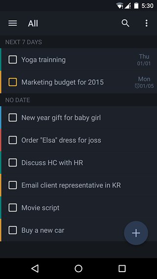 gtasks日程管理软件截图4