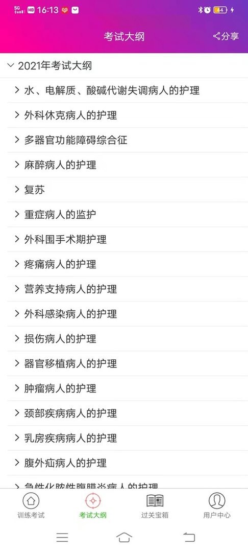 外科护理总题库官方版截图2