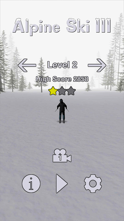 滑雪跑酷大冒险游戏(Alpine Ski III)截图2