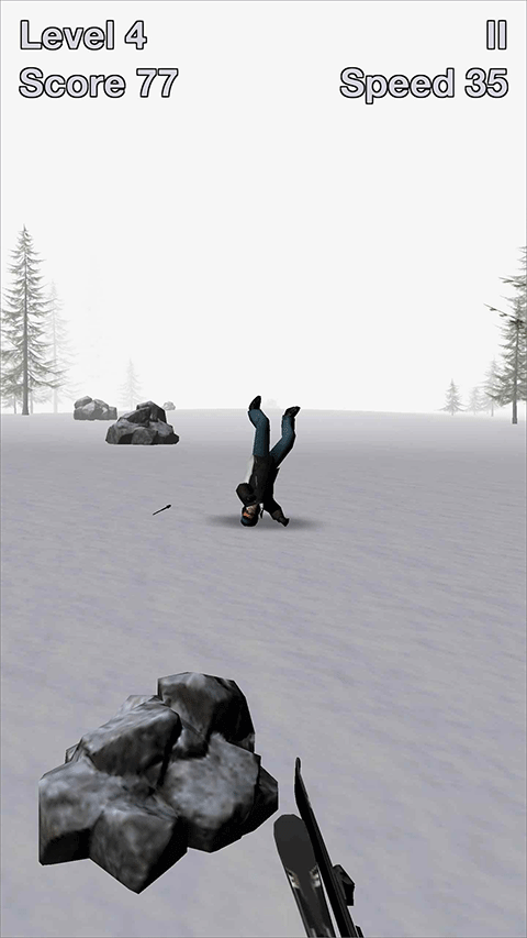 滑雪跑酷大冒险游戏(Alpine Ski III)截图4