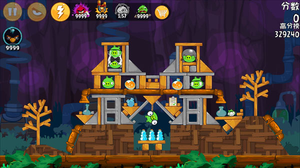 愤怒的小鸟1原版手机版(Angry Birds)截图1