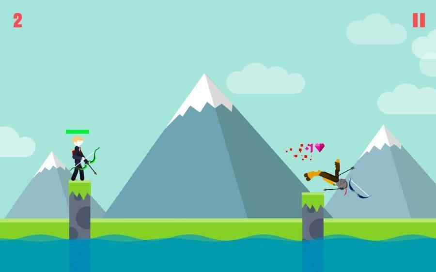 火柴人弓箭手2小游戏(Stick Archer 2)截图1