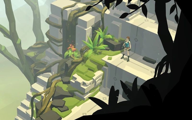 劳拉冒险之旅游戏(Lara Croft GO)截图2