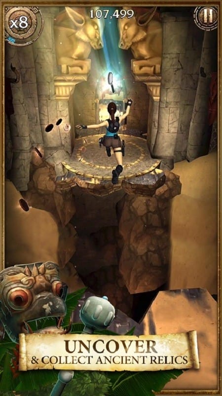 劳拉遗迹逃亡最新版(Relic Run)截图1