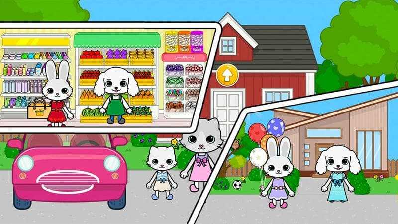 托卡迷你小镇闺蜜家最新版截图1