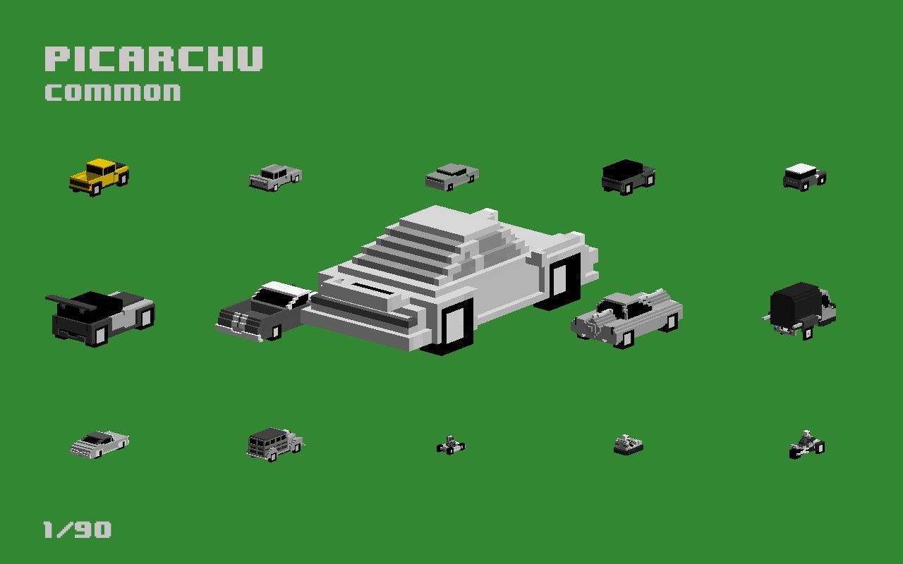 像素公路狂飙最新版(Smashy Road Wanted)截图2