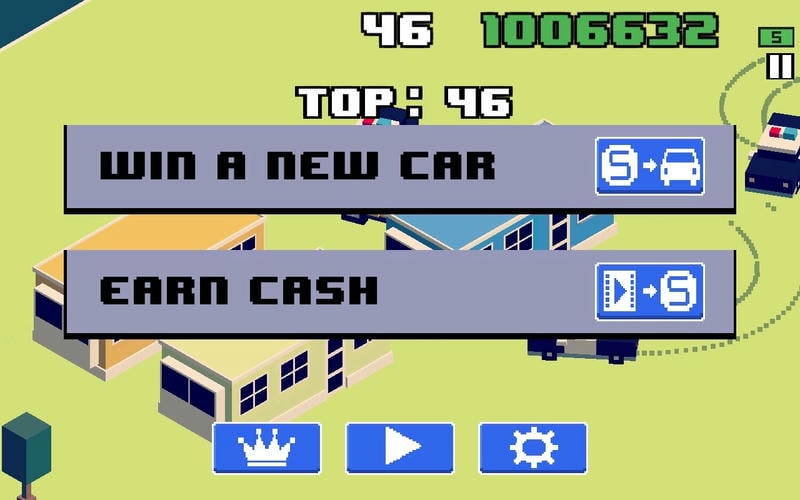 像素公路狂飙最新版(Smashy Road Wanted)截图3
