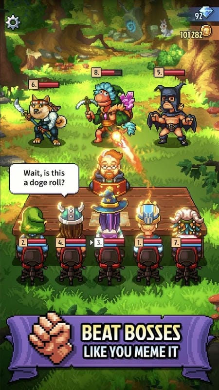 骑士经理3破解版(Knights of Pen and Paper 3)截图1
