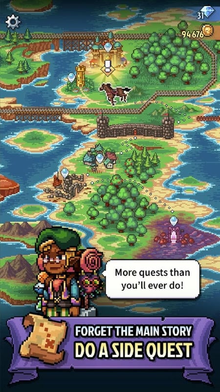 骑士经理3破解版(Knights of Pen and Paper 3)截图3