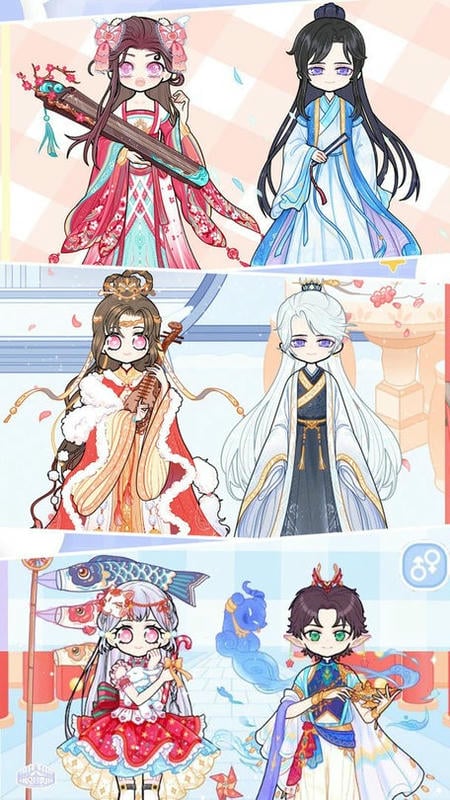 托卡粉彩少女换装官方版截图2