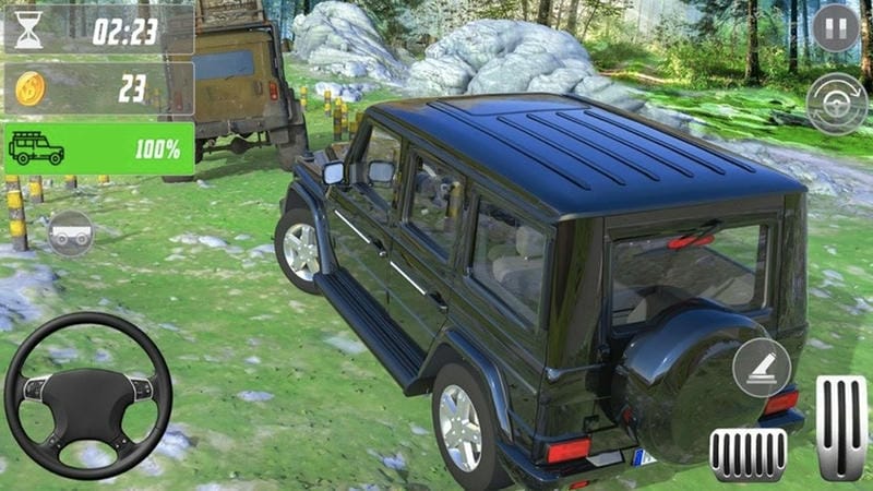 越野车模拟驾驶手机版截图1