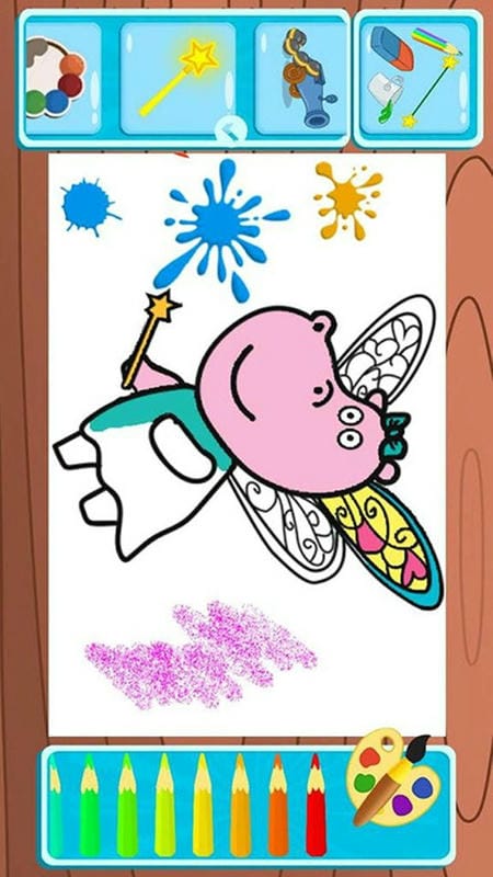 芭比公主爱画画手游截图1