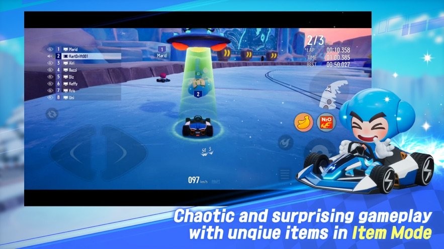 跑跑卡丁车漂移国际服手游最新版(KartRider Drift)截图3