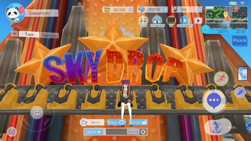 青春校园模拟器中文正版(My School Simulator)截图2