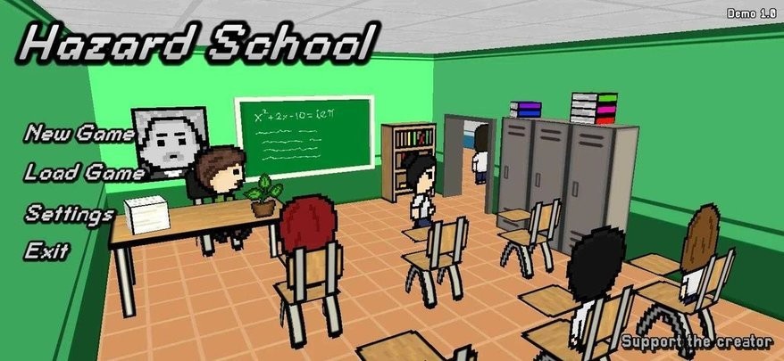 危险学校内置作弊菜单(Hazard School)截图1
