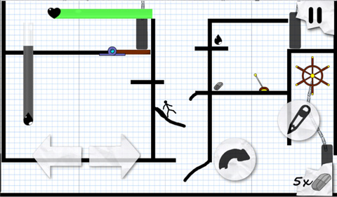 火柴人的冒险(Adventures of Stickman)截图4