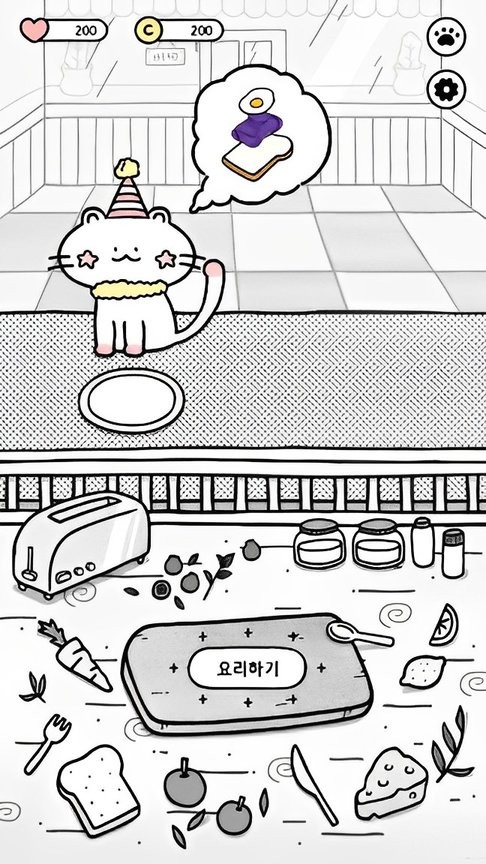 和猫烤面包游戏正版截图1
