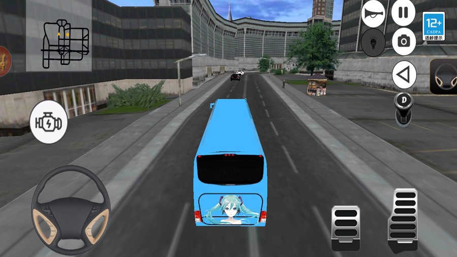 真实公路汽车模拟3D手游截图1
