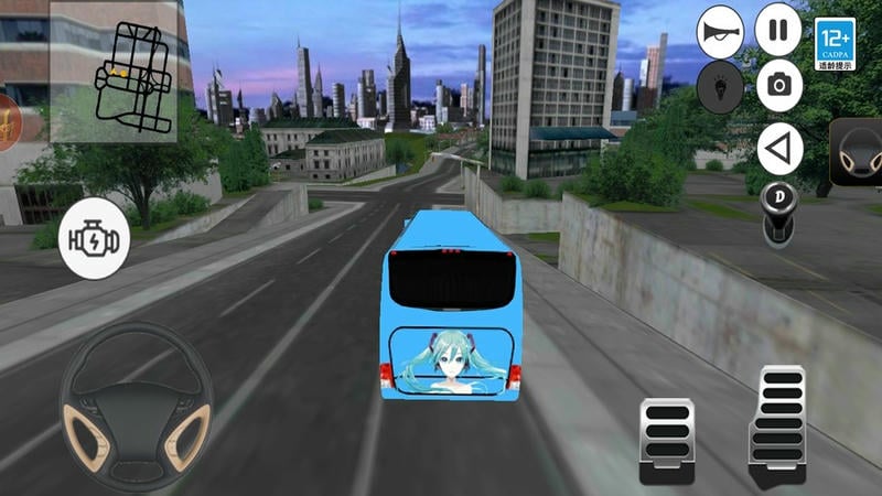 真实公路汽车模拟3D手游截图2